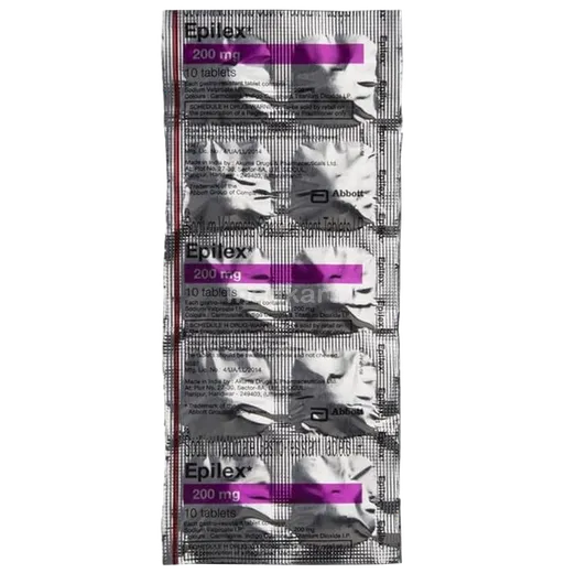 epilex 200mg tablet 15's